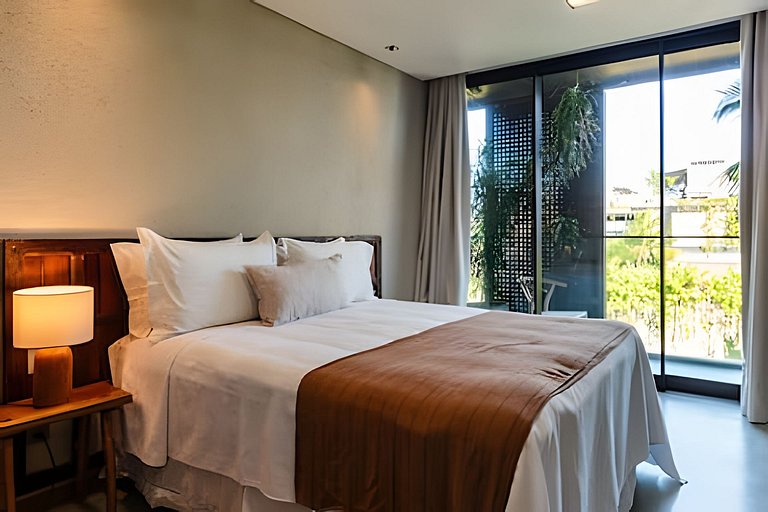 Casa Serena | 5 suítes, Vista mar, Piscina e hidro