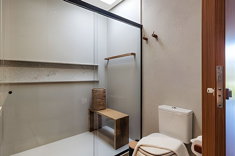 Casa Serena | 5 suítes, Vista mar, Piscina e hidro