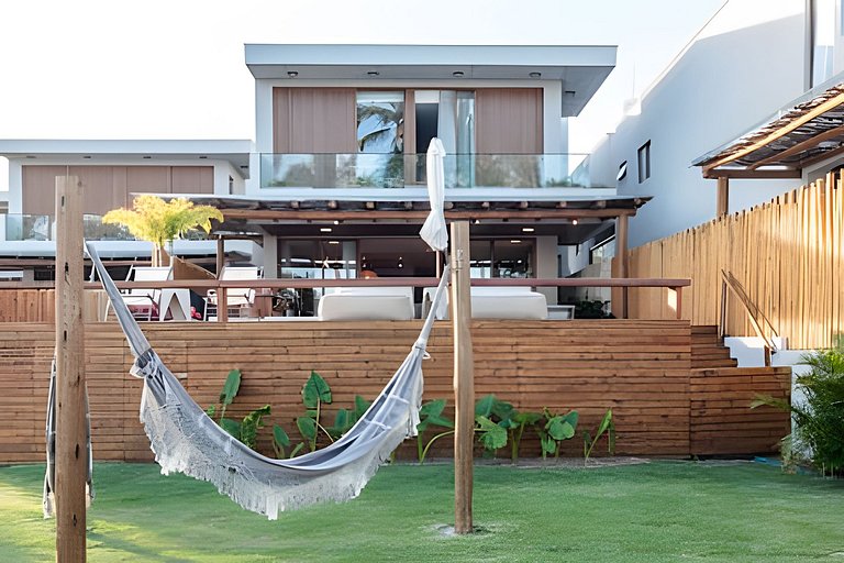 Casa Búzios | Pé na areia, 7 suítes sauna, piscina
