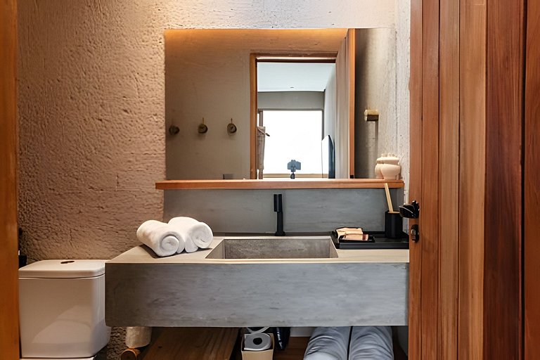 Casa Búzios | Pé na areia, 7 suítes sauna, piscina