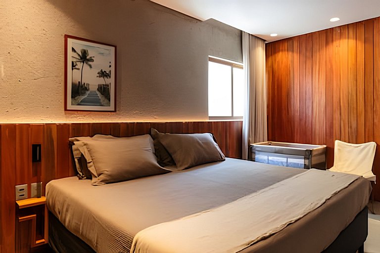 Casa Búzios | Pé na areia, 7 suítes sauna, piscina