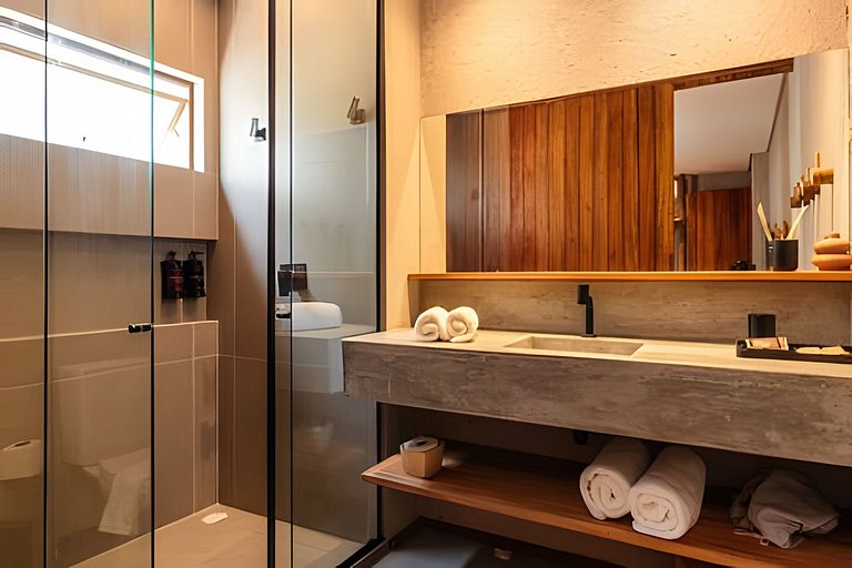 Casa Búzios | Pé na areia, 7 suítes sauna, piscina