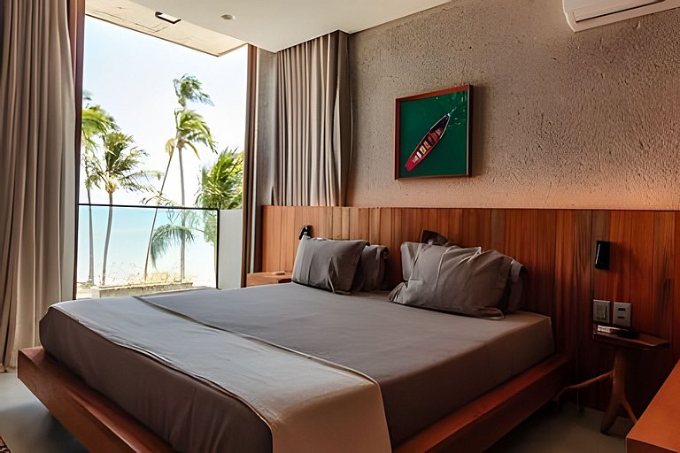 Casa Búzios | Pé na areia, 7 suítes sauna, piscina