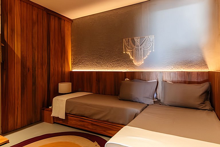 Casa Búzios | Pé na areia, 7 suítes sauna, piscina