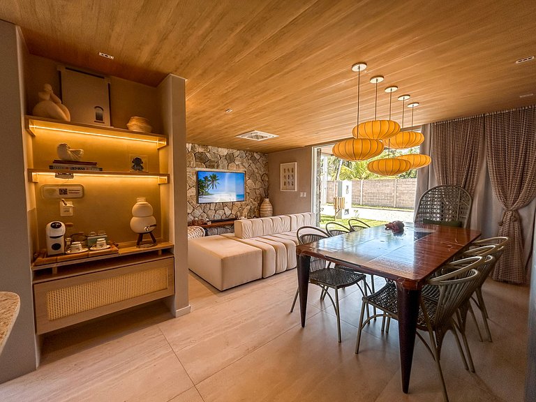 Casa Verde Mar | conforto em condomínio beira mar