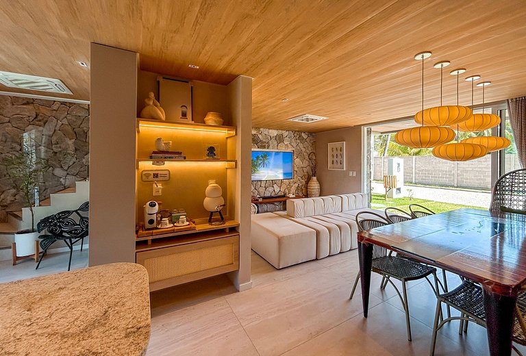 Casa Verde Mar | conforto em condomínio beira mar