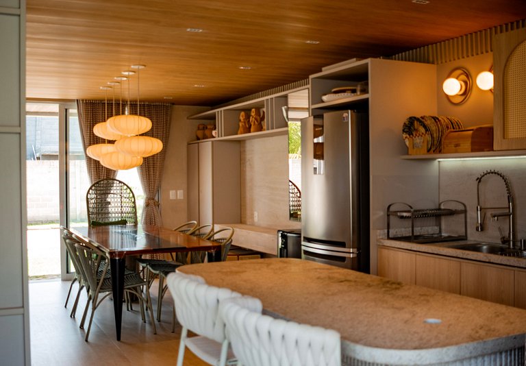 Casa Verde Mar | conforto em condomínio beira mar