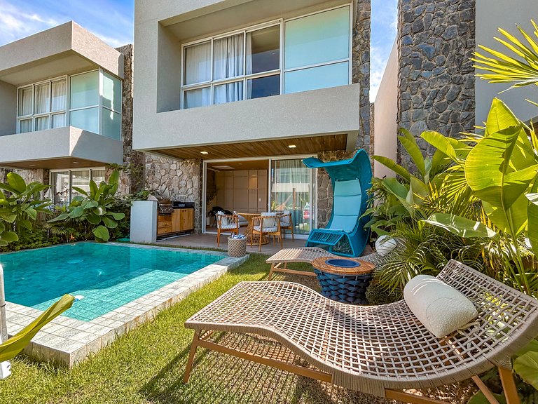 Casa Verde Mar | conforto em condomínio beira mar