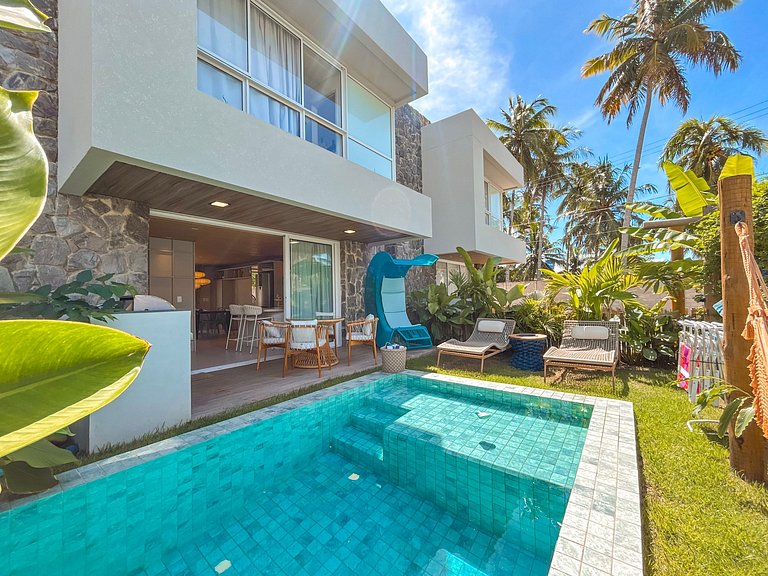 Casa Verde Mar | conforto em condomínio beira mar