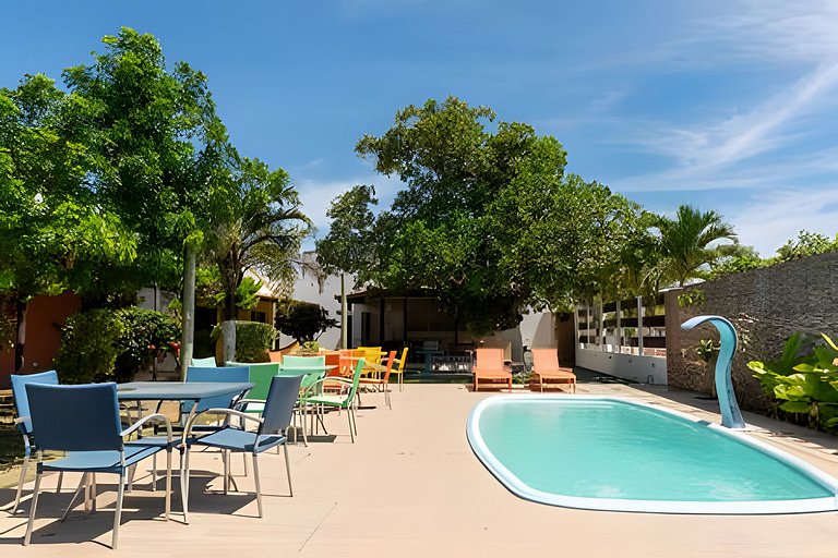 Vila do Sol | 4 chalés, piscina, área gourmet