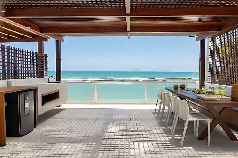 Casa Cais | Pé na areia na Barra de São Miguel