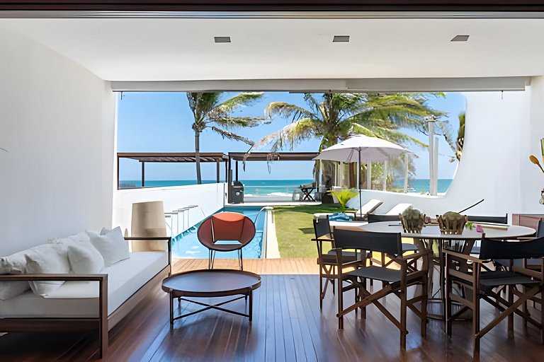 Casa Cais | Pé na areia na Barra de São Miguel