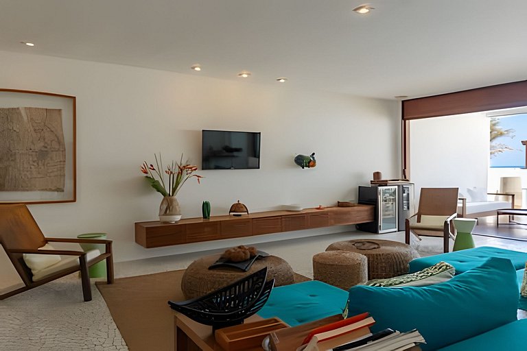 Casa Cais | Pé na areia na Barra de São Miguel