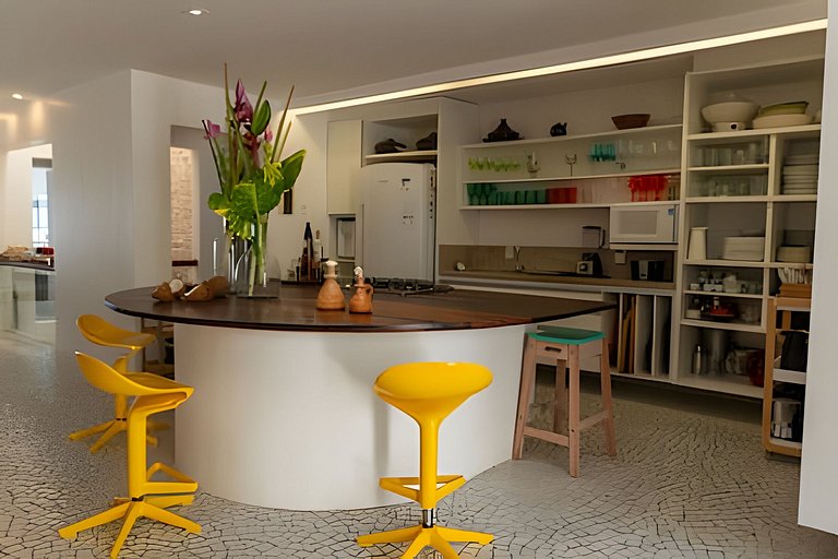 Casa Cais | Pé na areia na Barra de São Miguel