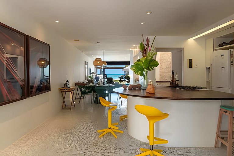 Casa Cais | Pé na areia na Barra de São Miguel