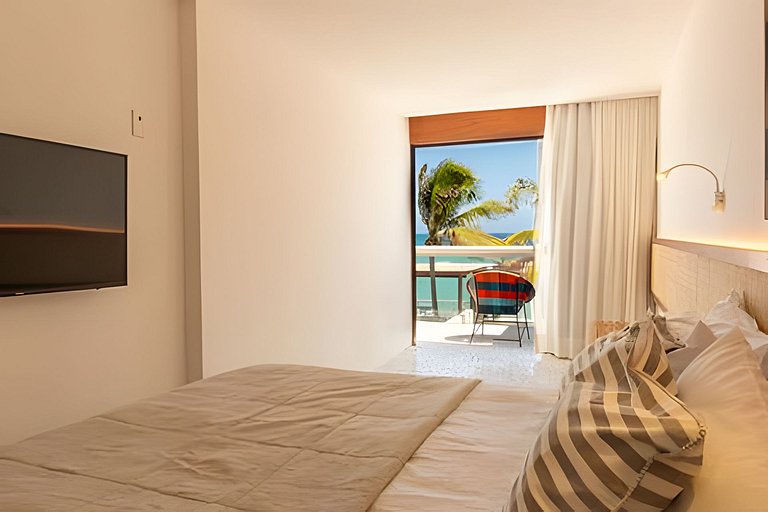 Casa Cais | Pé na areia na Barra de São Miguel