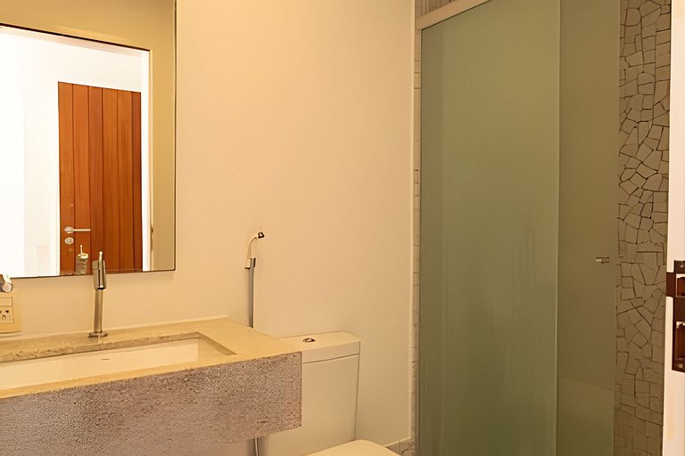 Casa Cais | Pé na areia na Barra de São Miguel