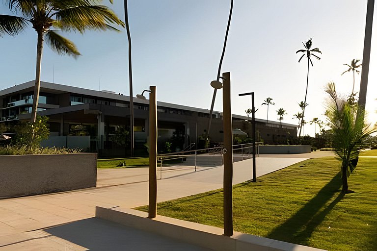Ipioca Beach Resort | Apto vista mar climatizado