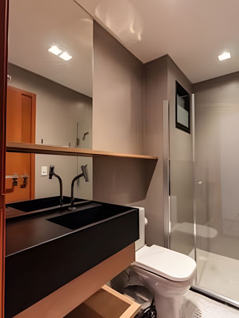 Duplex com rooftop em condomínio pé na areia