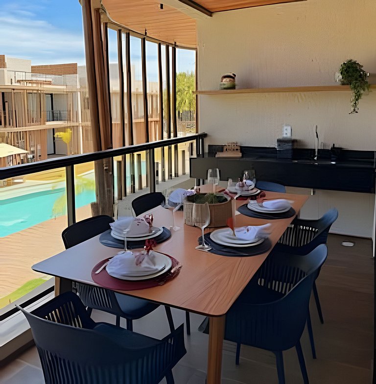 Duplex de Luxo Pé na Areia em Tatuamunha