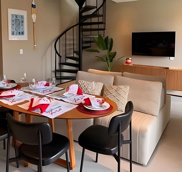 Duplex de Luxo Pé na Areia em Tatuamunha
