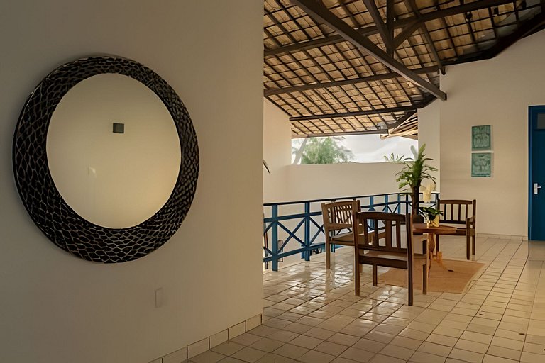 Mansão pé na areia, 10 suítes e piscina aquecida