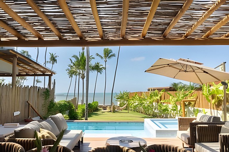 Casa Believe | Pé na areia, piscina, sauna, bike
