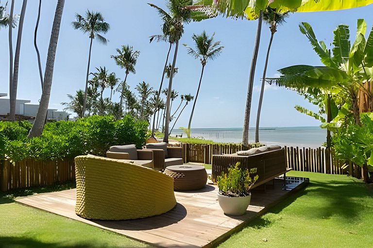 Casa Believe | Pé na areia, piscina, sauna, bike