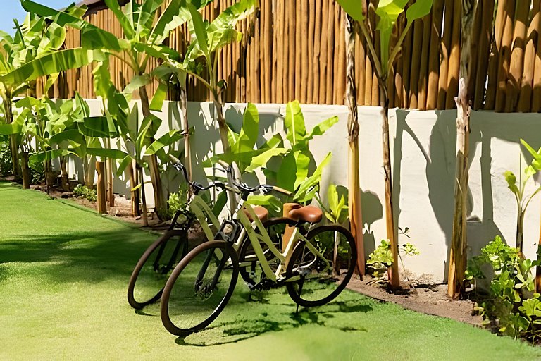 Casa Believe | Pé na areia, piscina, sauna, bike