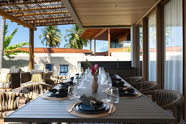 Casa Believe | Pé na areia, piscina, sauna, bike
