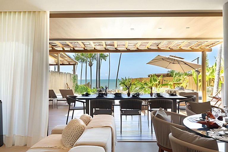 Casa Believe | Pé na areia, piscina, sauna, bike