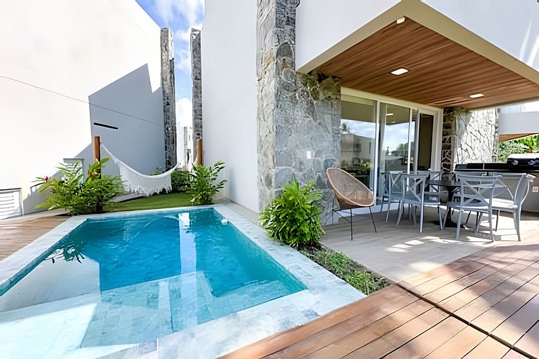 Casa Aram | Beach club, quadras, academia
