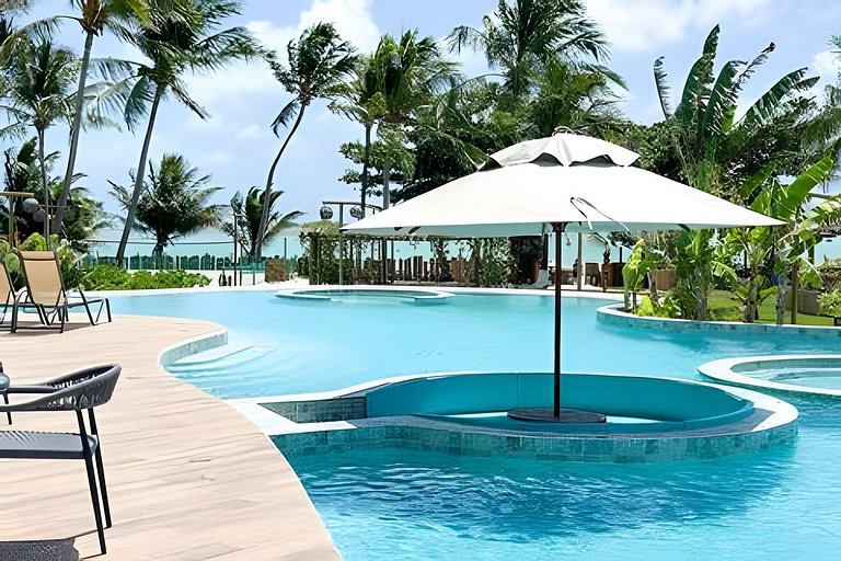 Casa Aram | Beach club, quadras, academia