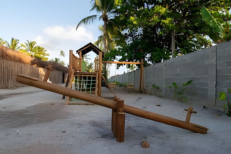 Condomínio pé-na-areia | Piscina, academia, bistrô